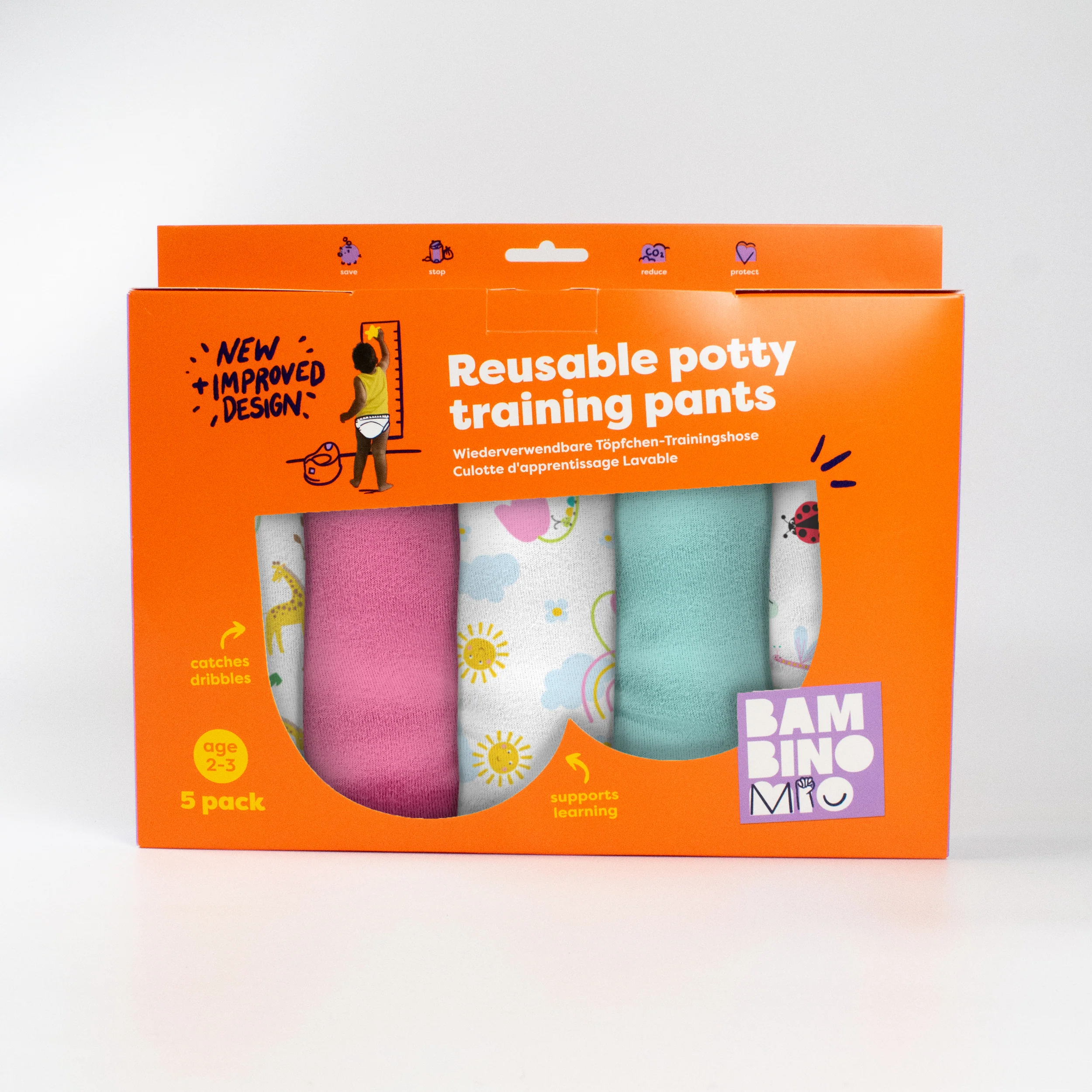 NEW: Reusable Potty Training Pants 5 Pack in Garden Party - Elite - Image 8