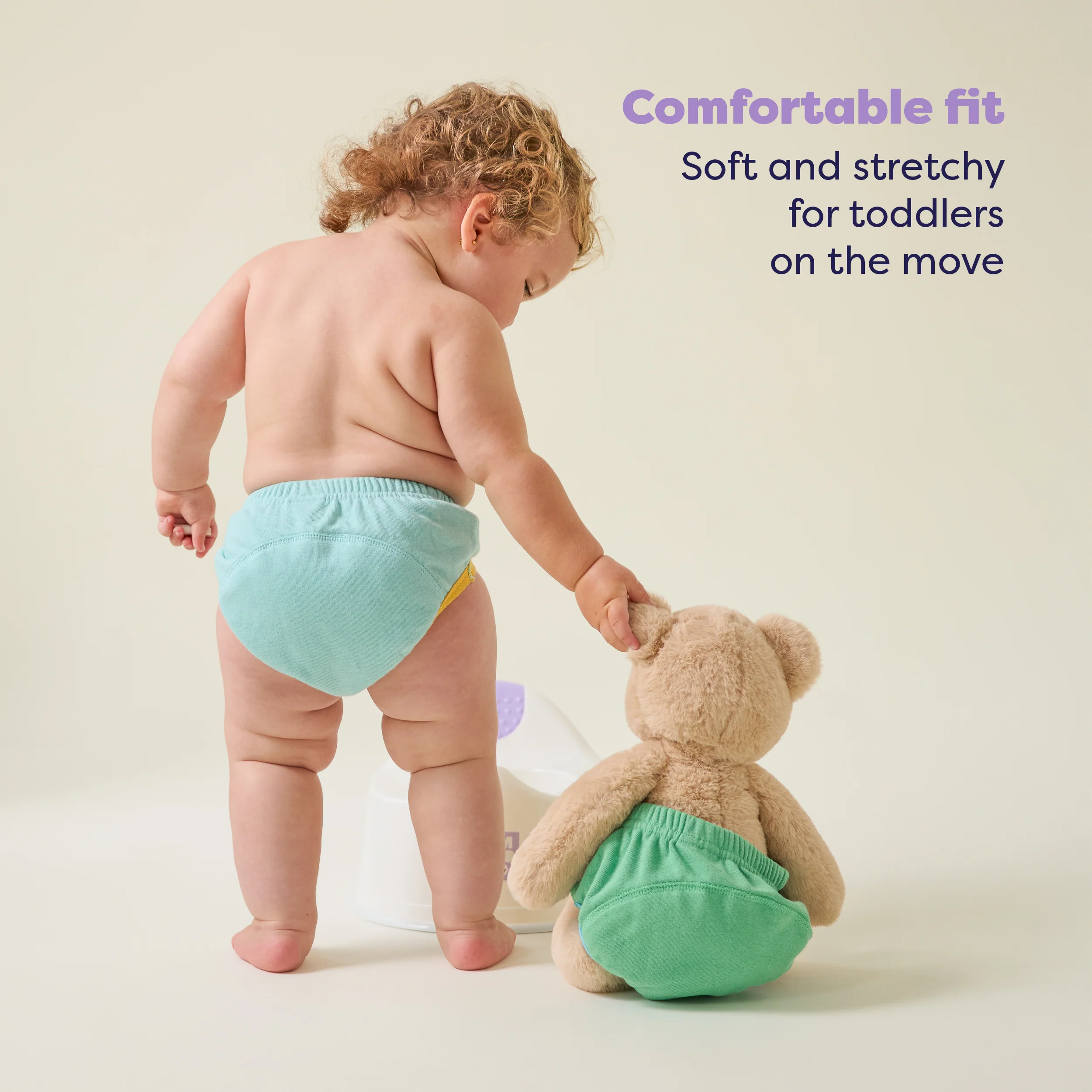 NEW: Reusable Potty Training Pants in Aqua - Elite - Image 5