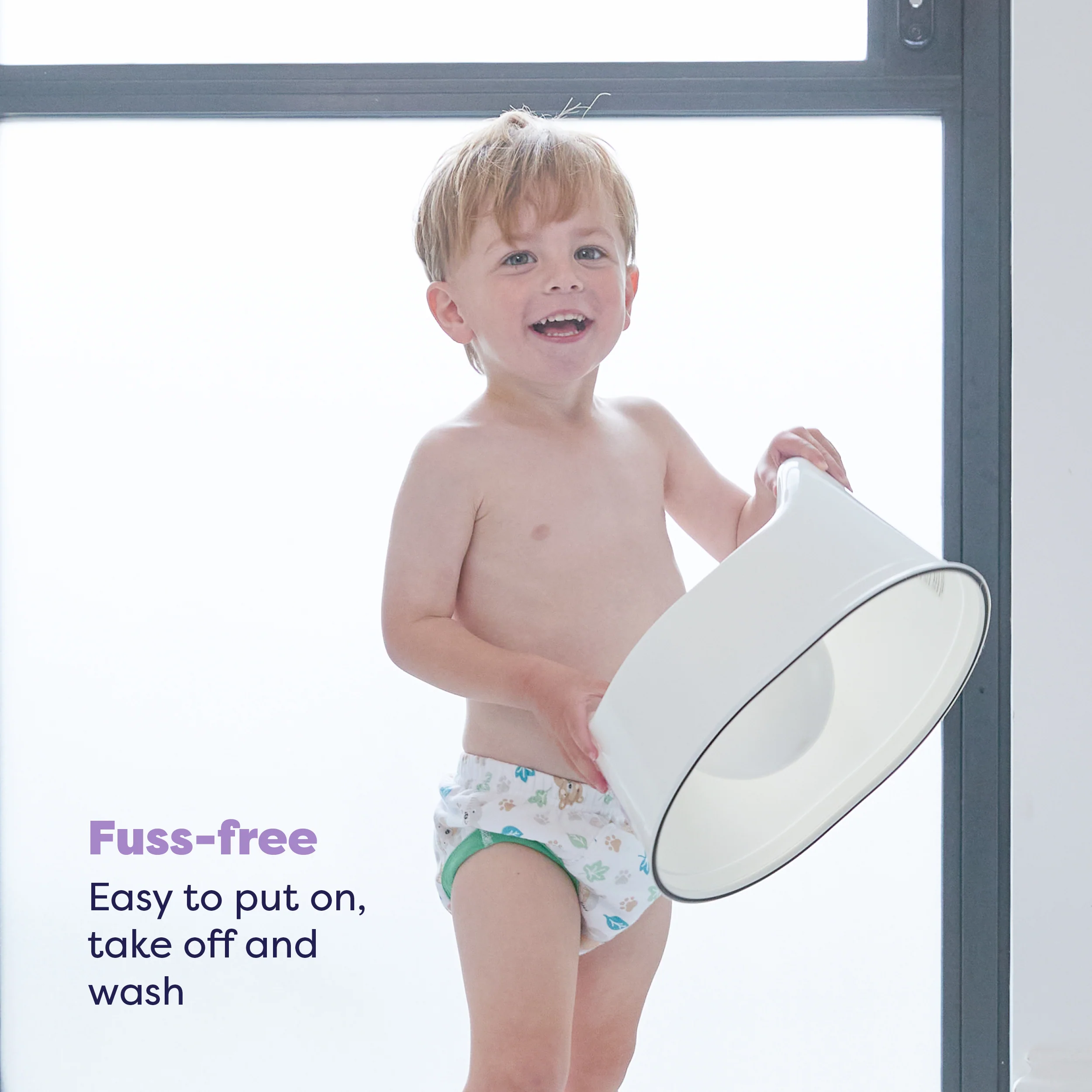 NEW: Reusable Potty Training Pants in Bear Hugs - Elite - Image 7