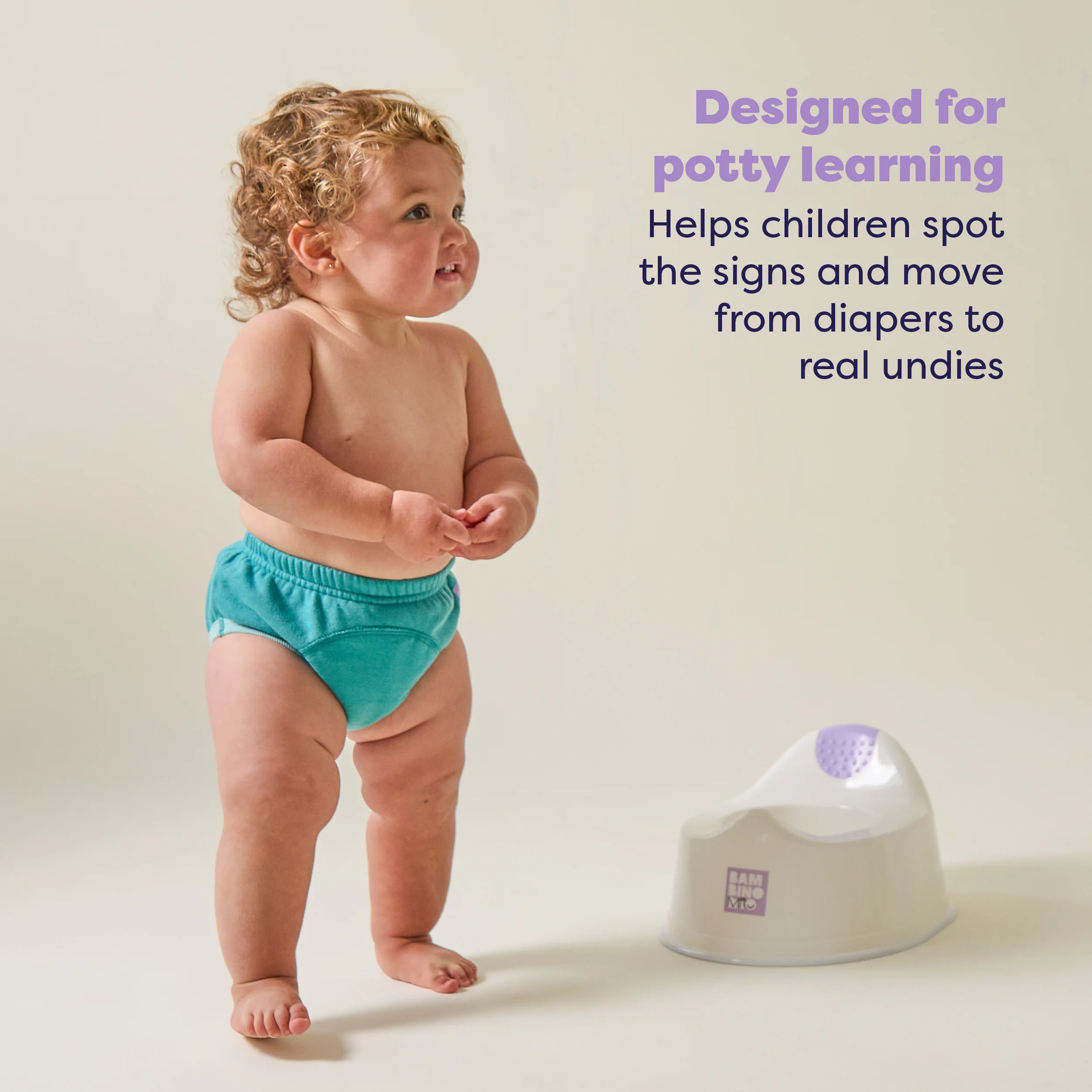 NEW: Reusable Potty Training Pants in Teal - Elite - Image 3