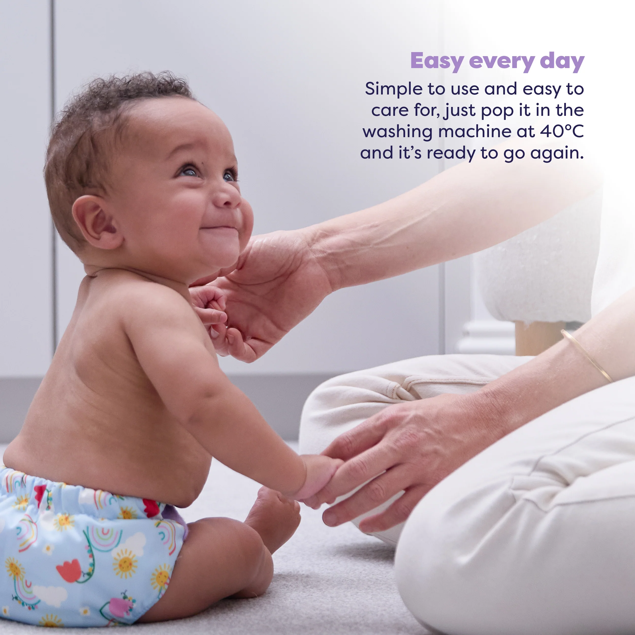 Revolutionary Reusable Diaper in Happy Days - Image 5