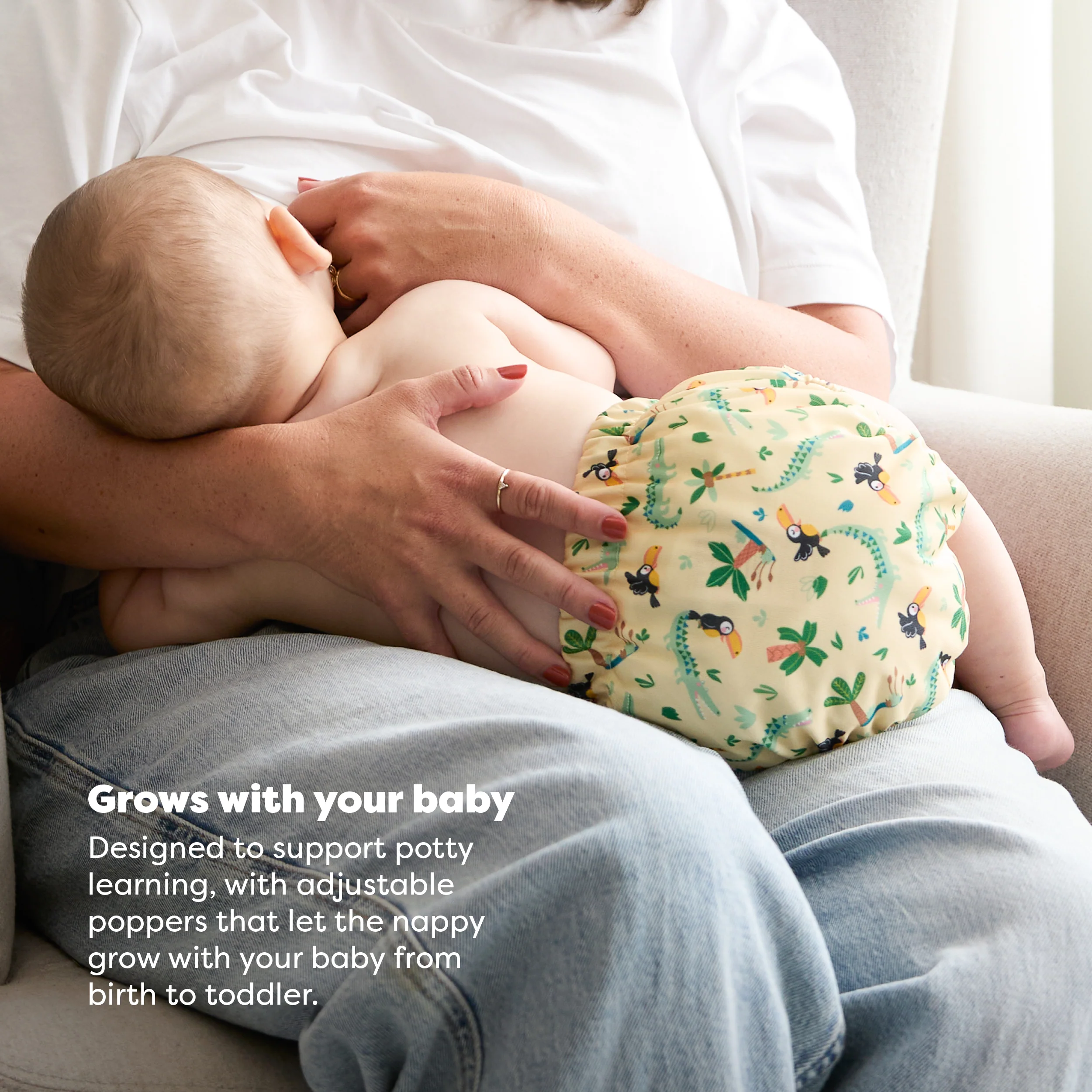 Revolutionary Reusable Diaper in River Rascals - Image 4