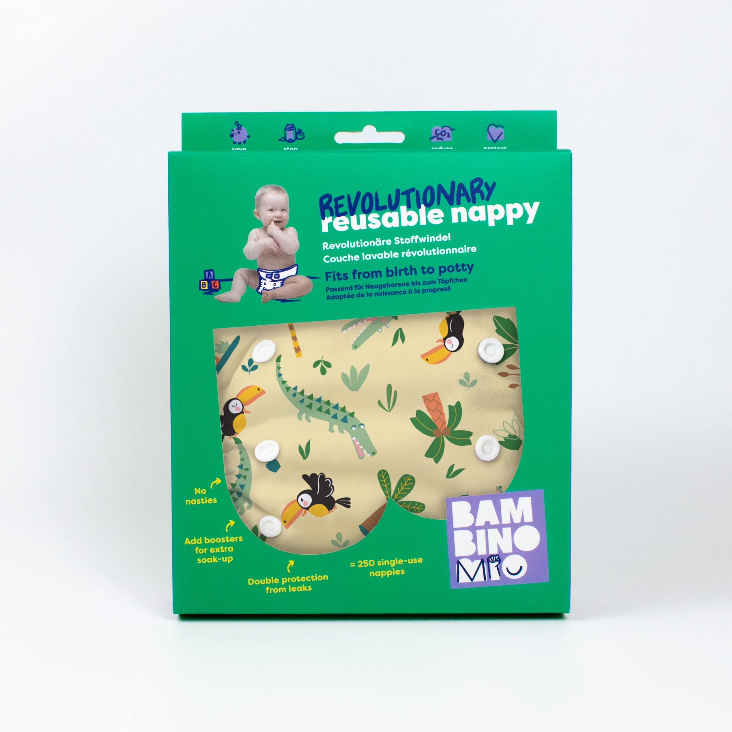 Revolutionary Reusable Diaper in River Rascals - Image 7