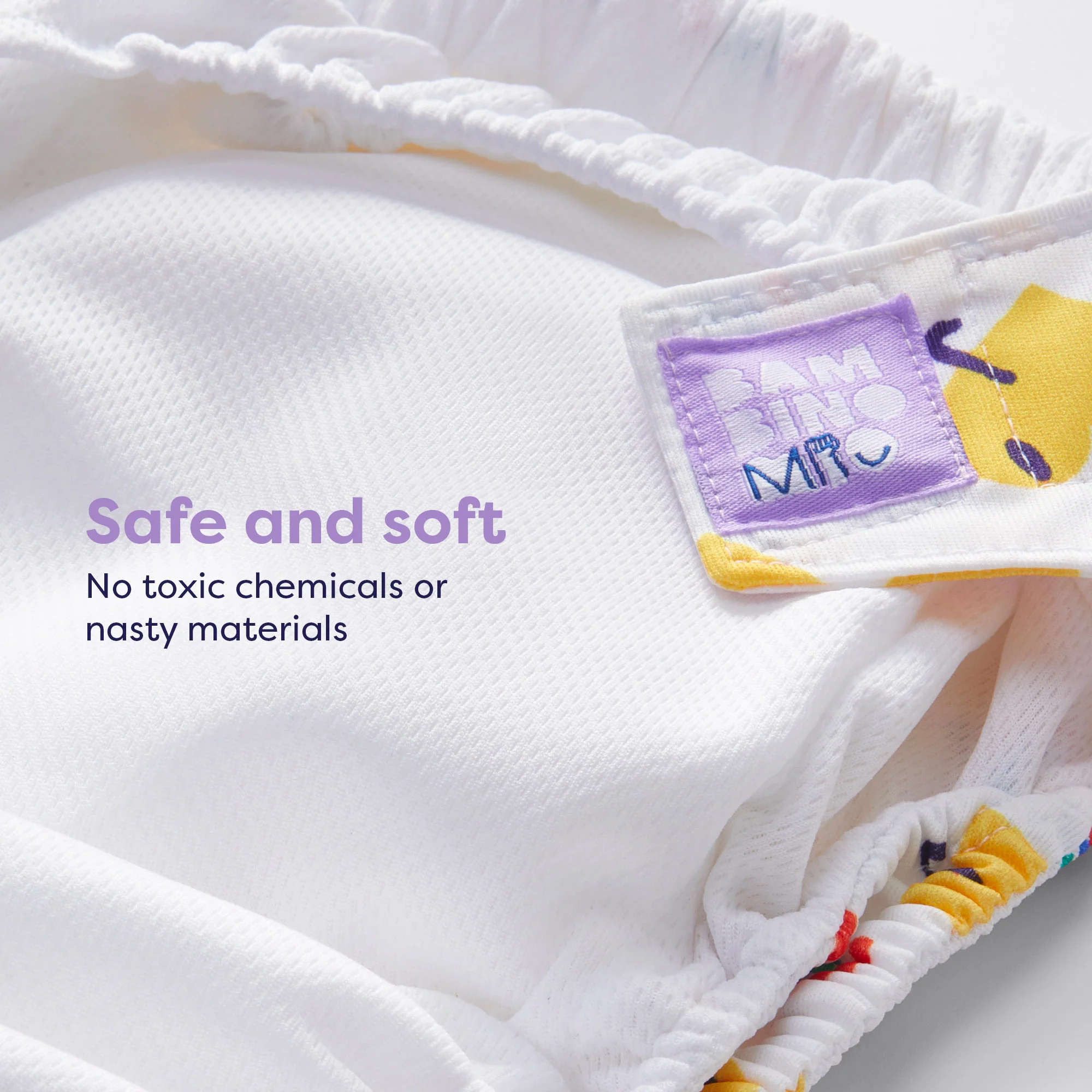 Revolutionary Reusable Diaper in Chatter - Image 6