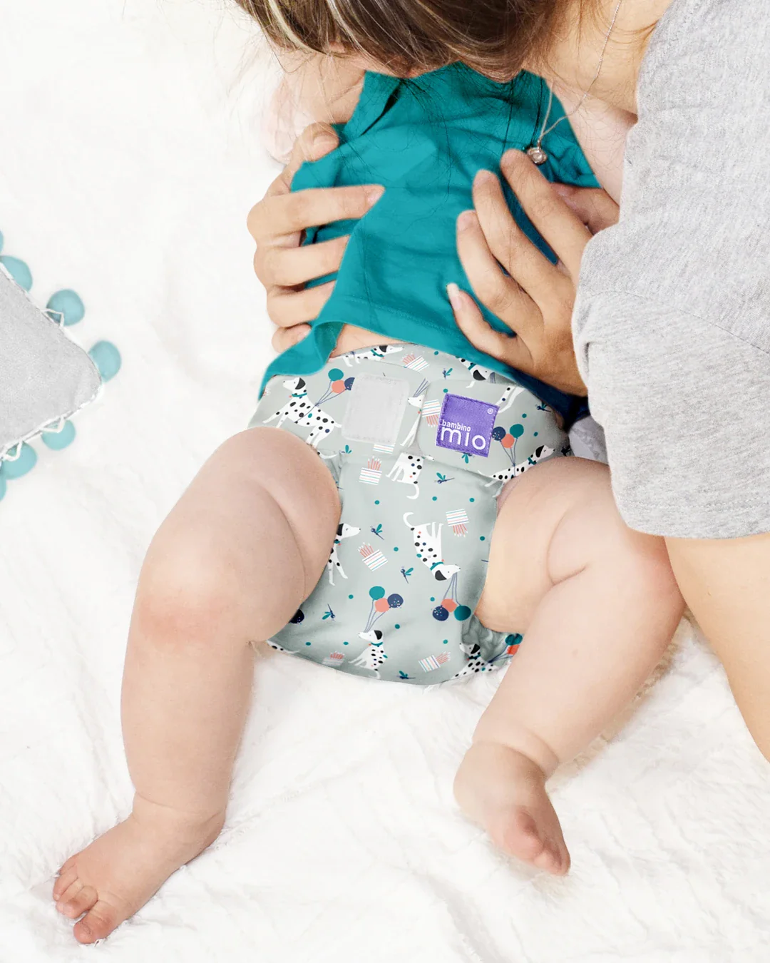 The Miosolo Classic 10 Diaper Bundle White - Image 2