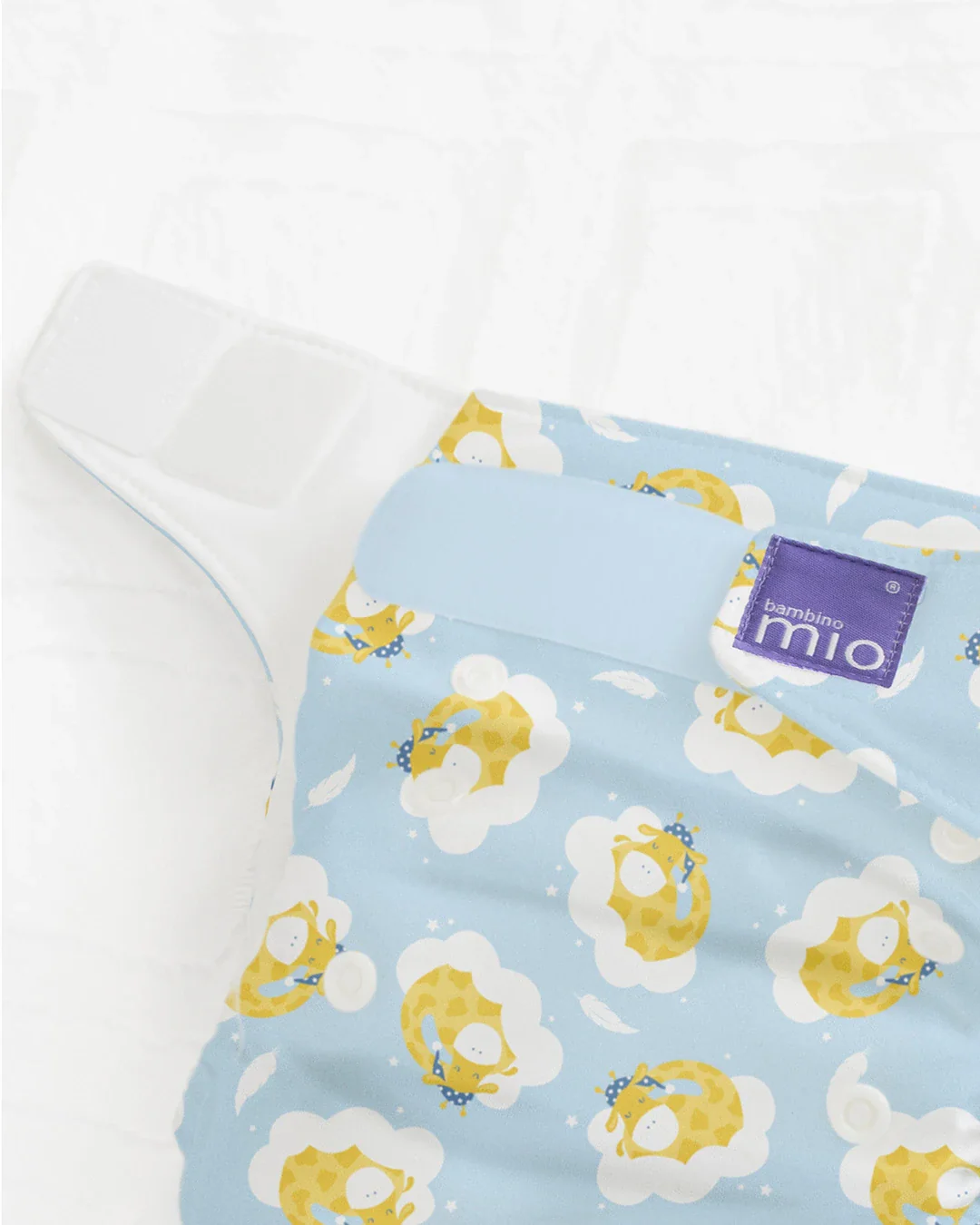 The Miosolo Classic Reusable Diaper in Feather Flight - Image 11