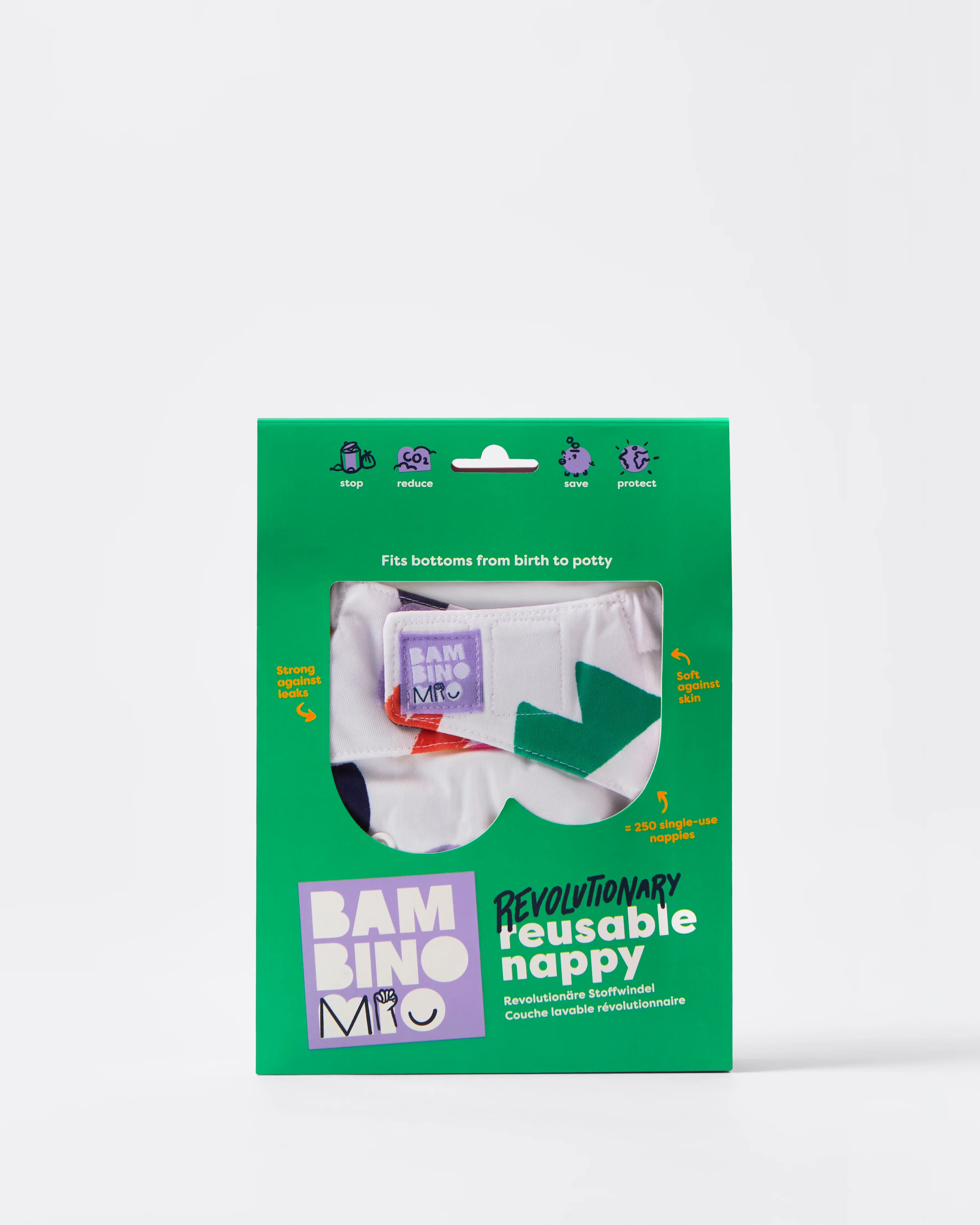 The Revolutionary Give-it-a-go 5 Diaper Bundle in Brave - Image 5